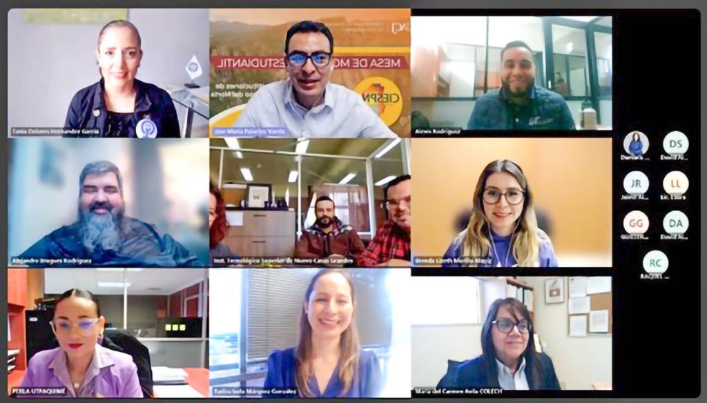 Consorcio de Instituciones de Educación Superior Paso del Norte (CIESPN)  Reunión de la Mesa de Movilidad 2024